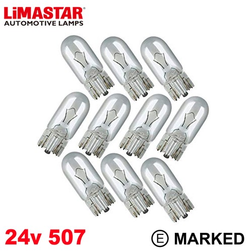 507 oem capless bulbs 24v - 507,
