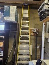Lyte Trade Glassfibre / Fibreglass Platform Step Ladders 3-12 Tread