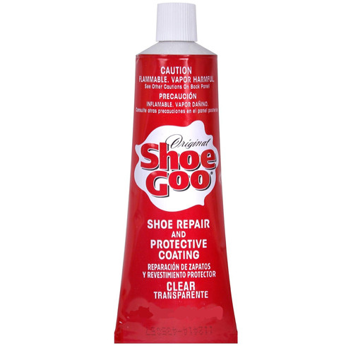 Shoe goo - goo, repair