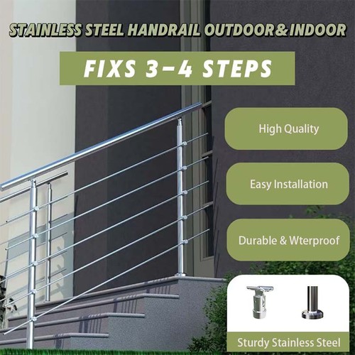 Stainless steel handrail - steel,