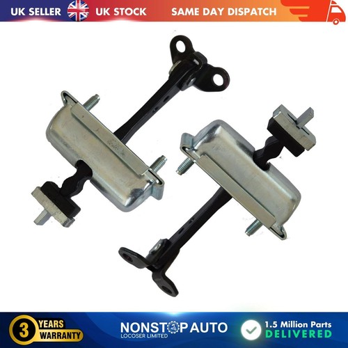 Front door hinge stop check - stop,