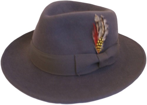 Premium wool felt fedora - wool, hat