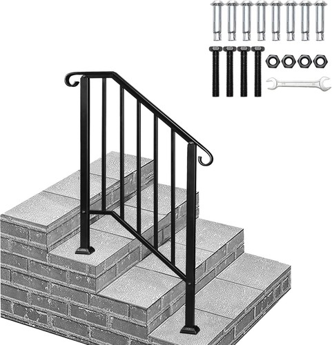 Step matte black metal - step,
