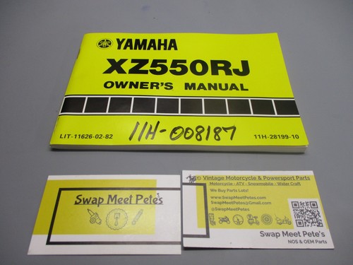 Yamaha xz550 nos oem - xz550,