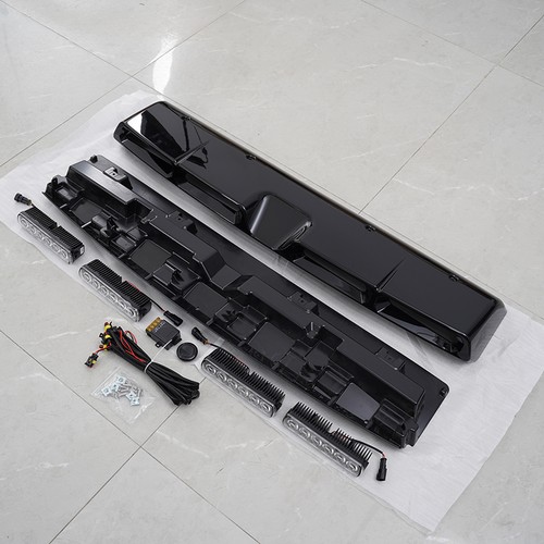Black roof mounted - mounted, bar