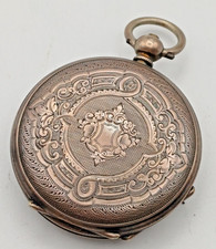 Fine Silver Ladies Antique Pocket Watch