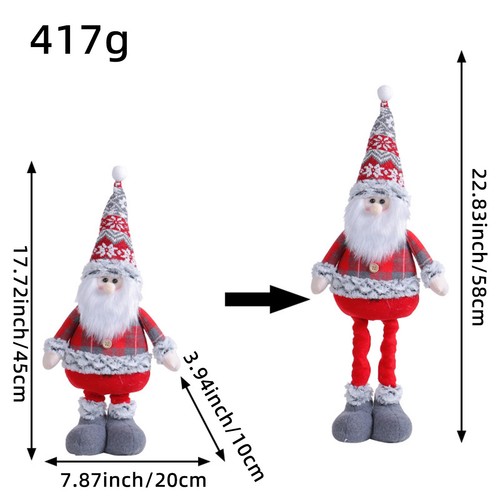 Christmas telescopic santa - christmas,