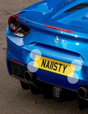 NA11 STY (NASTY) CHERISHED PRIVATE NUMBER PLATE DVLA REG