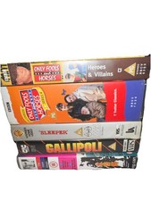 Joblot Of VHS Tapes mixed