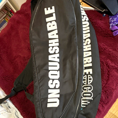 Unsquashable black squash bag - black,