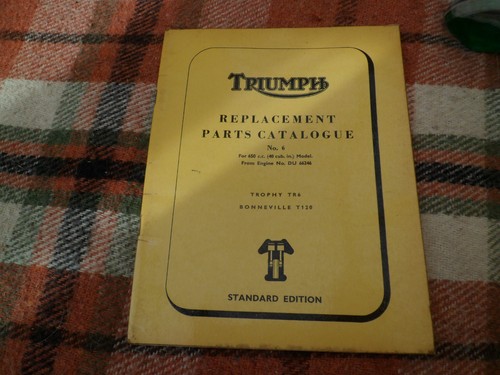Dealer triumph trophy tr6 - triumph,