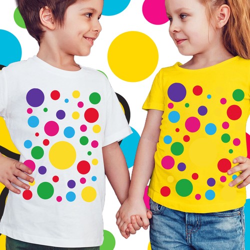 Spotty day shirt children in - day, t-shirt