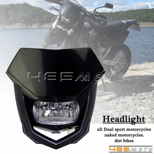 Enduro halogen headlight - h4,
