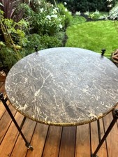 antique marble top table