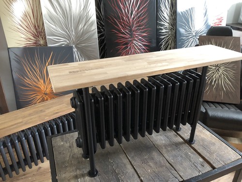 Column designer radiator black - column,