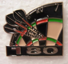 180 Darts pin badge. Lapel