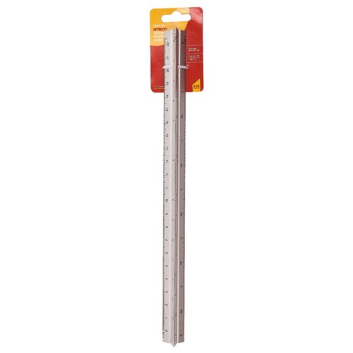 300mm aluminium tri scale - 300mm,