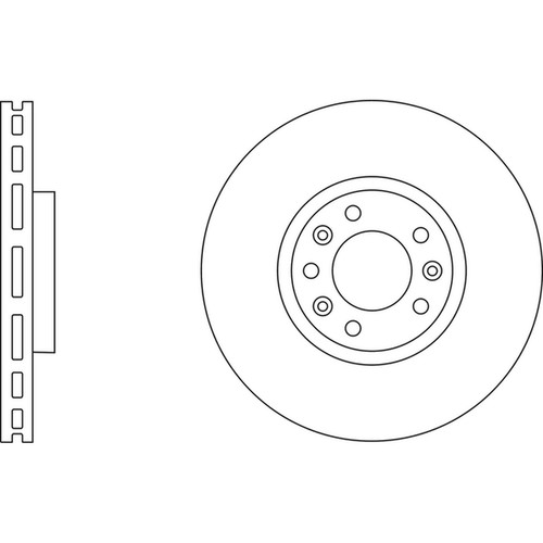 Brake discs vented for - brake,