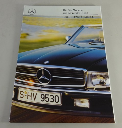 Brochure mercedes benz - brochure, r107