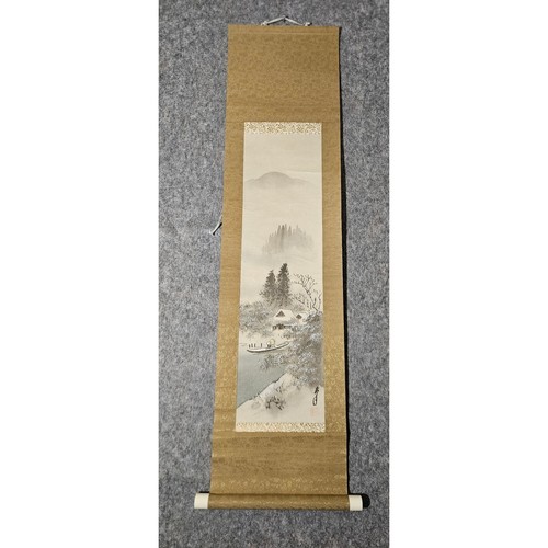 Japanese winter landscape - japanese,