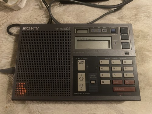 Sony icf 7600ds - sony, world