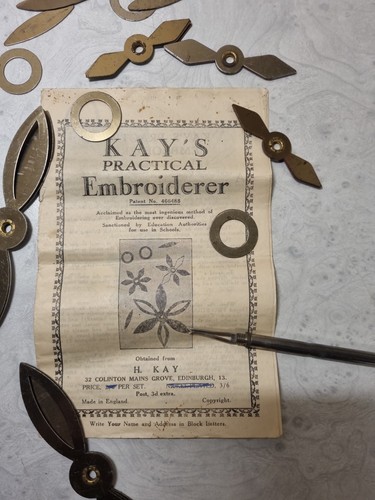 Vintage embroidery kit kays - embroidery,