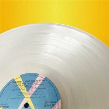 ELO - On The Third Day - LP Clear Vinyl [EX/VG+] 1973 UK Jet Records JETLP 202