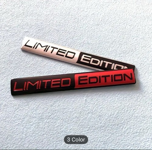 Limited edition decal - 3d,