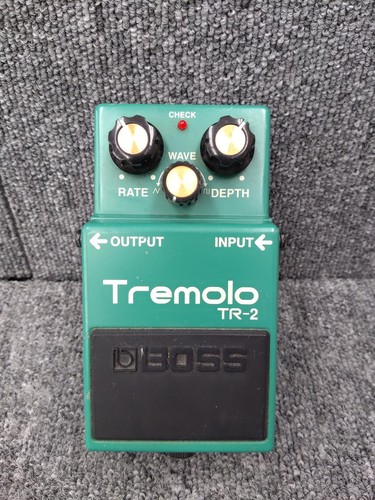 Boss tremolo used - tremolo,