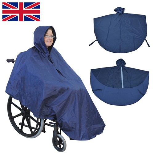Wheelchair waterproof poncho - wheelchair,