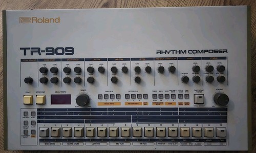 Roland 909 classic 80s drum - classic,