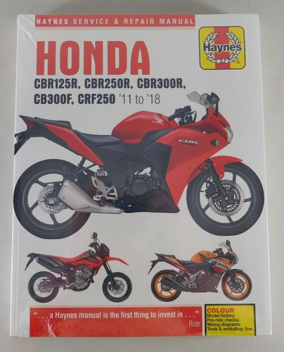 Repair manual honda - manual, 125
