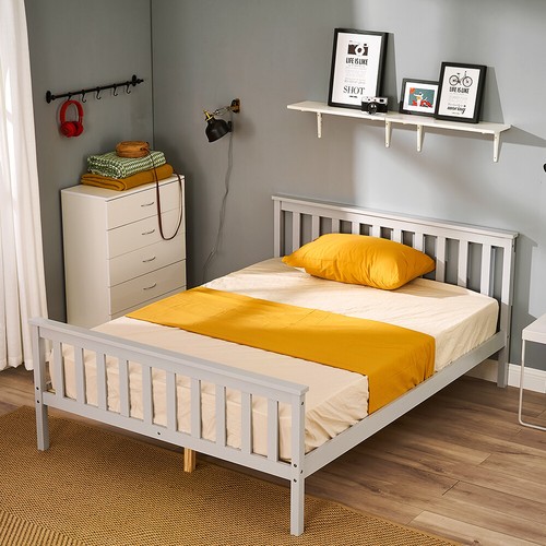 4ft6 standard double bed - bed, frame