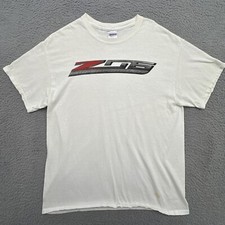 Vintage GILDAN Mens L White T