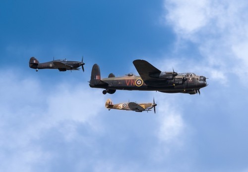 Bbmf lancaster spitfire - ,, lancaster,