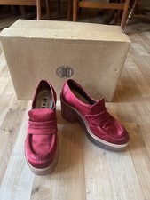 Acne Studios Heels Burgandy