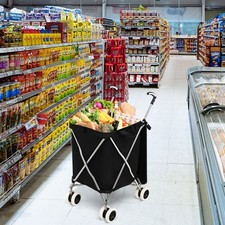 90L Folding Shopping Trolley