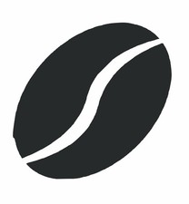 Coffee Bean Loyalty Card Stamp