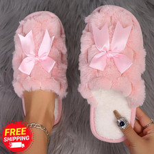 Fluffy Womens Closed Toe Comfy