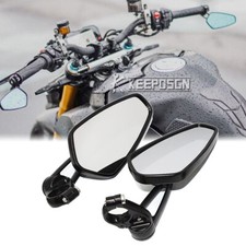 7/8" Bar End Mirrors Rearview