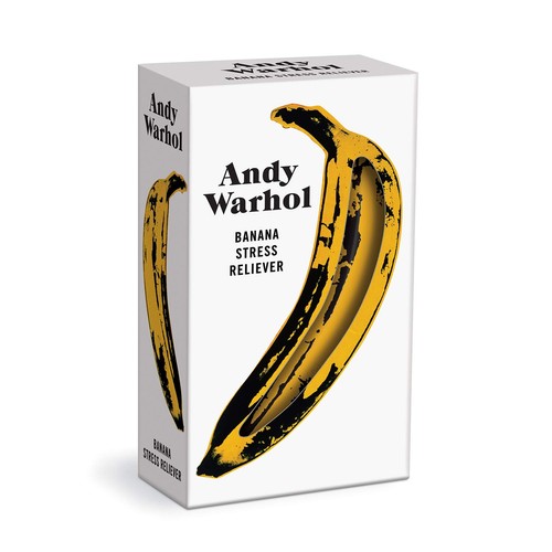 Warhol banana stress reliever - warhol,