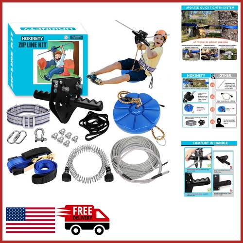Kids zip line kit - kids, with