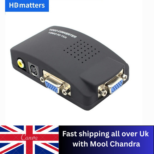 Vga converter switch box - av,