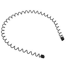 Black metal sports hairband - black,