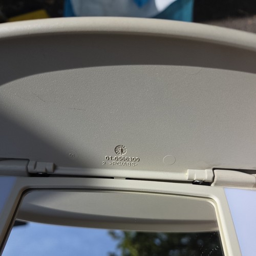 Bmw left driver sun visor - left,