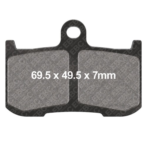 Ebc brake pads sintered epfa - ebc,