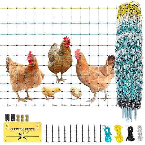 Electric poultry netting fence - electric,