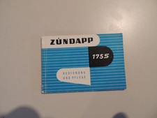 Zündapp 175S driver's manual