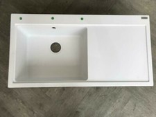 FRANKE MYTHOS MTG 611  WHITE RHD FRAGRANITE SINK - BRAND NEW - LOWEST UK PRICE