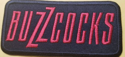 Embroidered buzzcocks patch - embroidered,